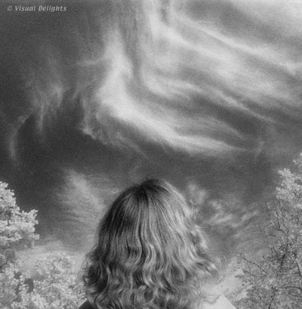 Hair and Clouds Nature Photo by Photographer Visual Delights