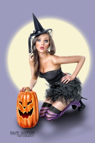 Halloween Pin Up Witch Pinup Photo by Photographer DavidSutphin