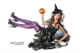 Halloween Pin Up Witch Pinup Photo by Photographer DavidSutphin