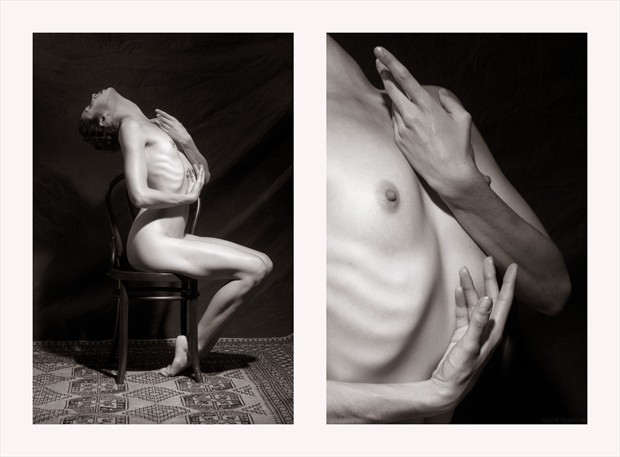Hands Dyptich Artistic Nude Photo by Photographer Mark Bigelow