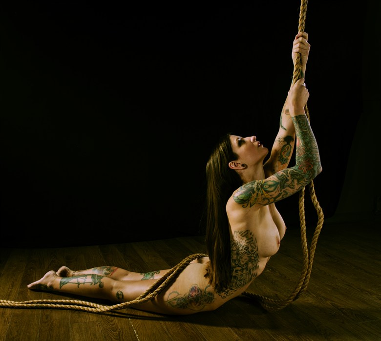 Hanged at the rope Artistic Nude Photo by Photographer Jyves