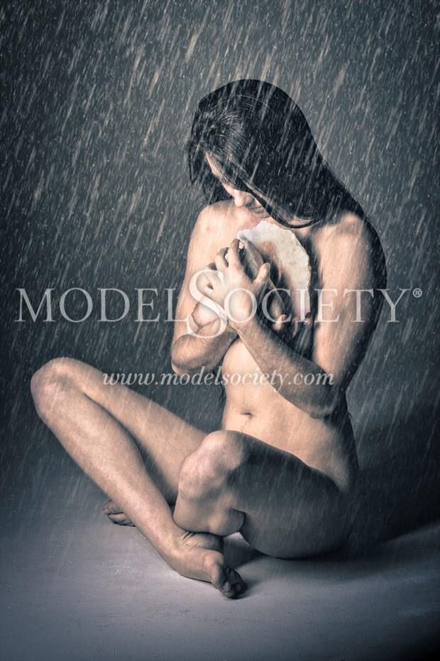 Hard Rain Artistic Nude Photo by Photographer Freeman Long