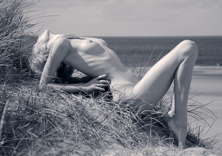 Health and efficiency on a Norfolk beach Artistic Nude Photo by Photographer Roger Mann