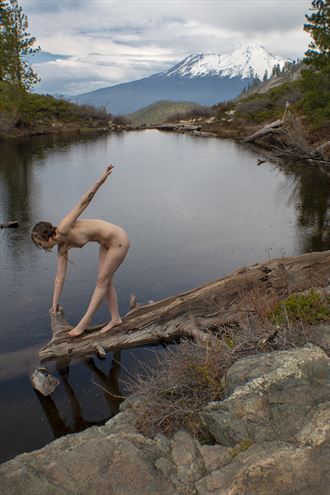 Heart Lake Artistic Nude Photo by Model Ember No%C3%ABlle