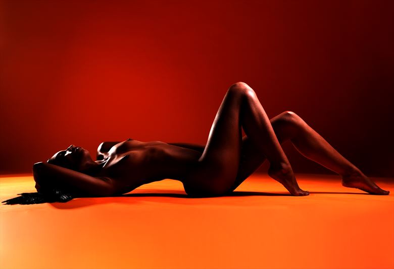 Heat Artistic Nude Photo by Model Aly Jhene 