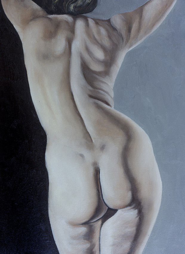 Heather No.4 Artistic Nude Artwork by Artist Chuck Miller