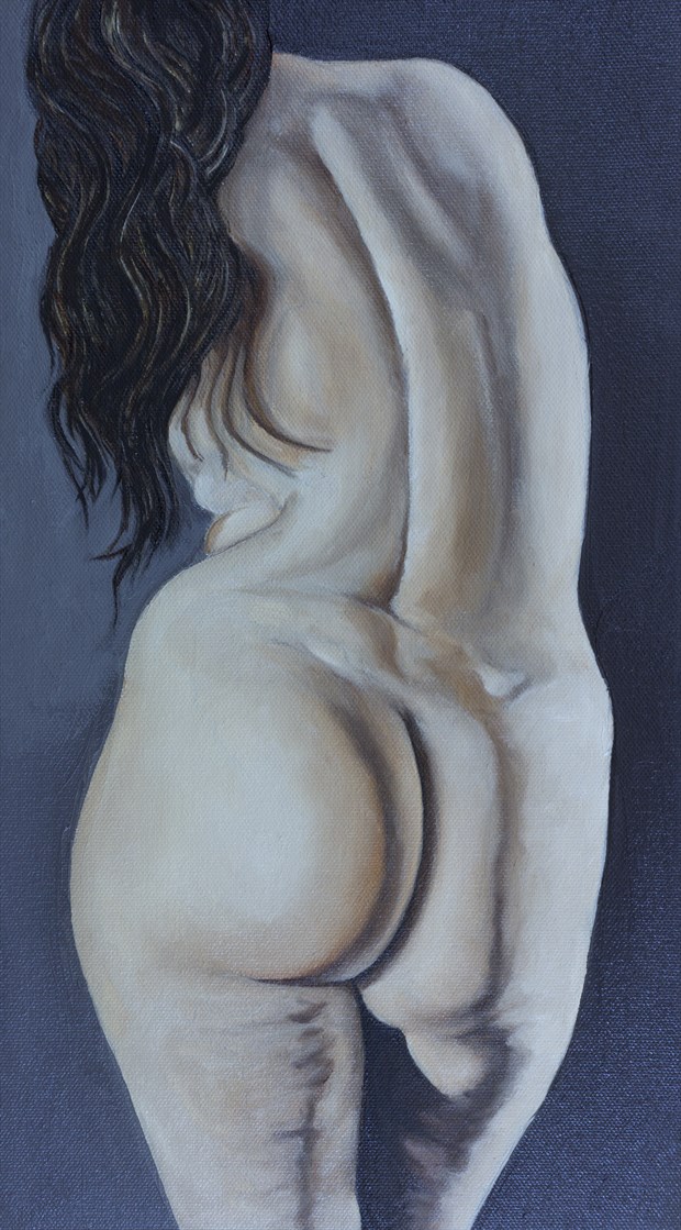 Heather No.6 Artistic Nude Artwork by Artist Chuck Miller