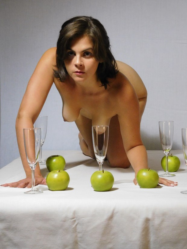 Helen and table setting Surreal Photo by Photographer LK Withers