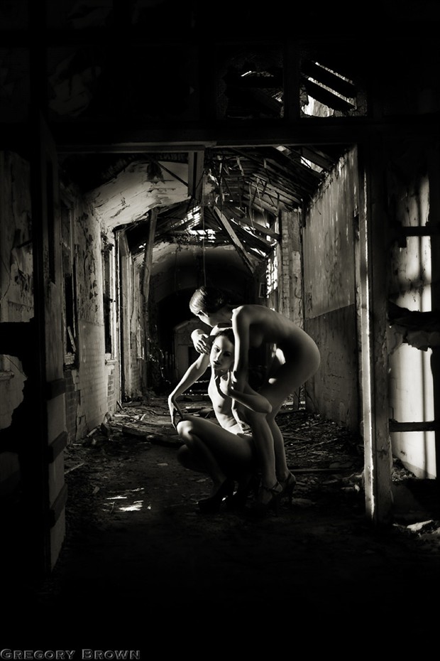 Help at hand Artistic Nude Photo by Photographer Gregory Brown