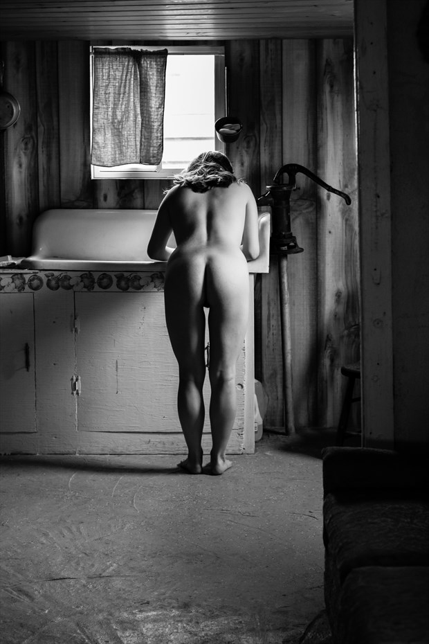 Her Morning Routine Artistic Nude Photo by Photographer Risen Phoenix