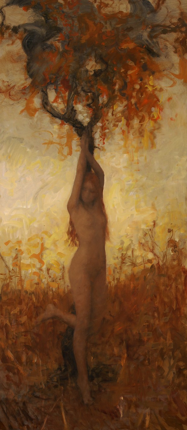 Her Tree Artistic Nude Artwork by Artist Matthew Joseph Peak