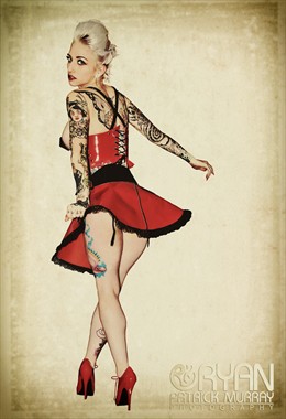 Hi There Pinup Artwork by Photographer RPM
