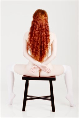 Hi key Hair Artistic Nude Photo by Model Ciryadien