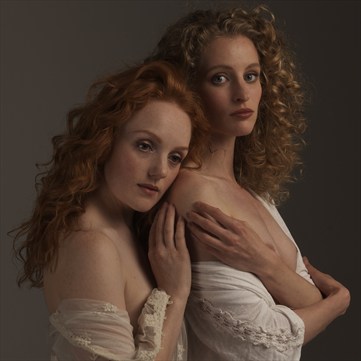 Holly & Fredau Artistic Nude Photo by Photographer Randall Hobbet