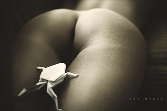 Hop to It.  Artistic Nude Artwork by Model Monica Elizabeth