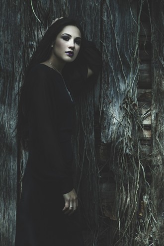 Horror Gothic Artwork by Model Giuliana Abate