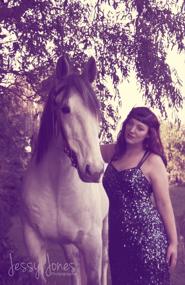 Horse Love Sensual Photo by Photographer JessyJones