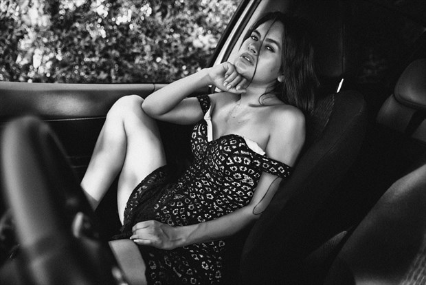 Hot in the Car Fashion Photo by Photographer foko