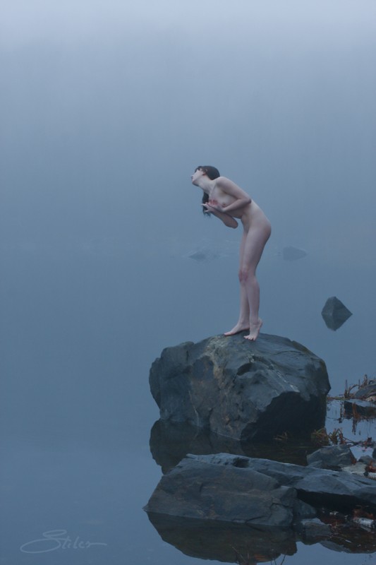 I'm Not Your Stepping Stone Artistic Nude Photo by Artist Kevin Stiles