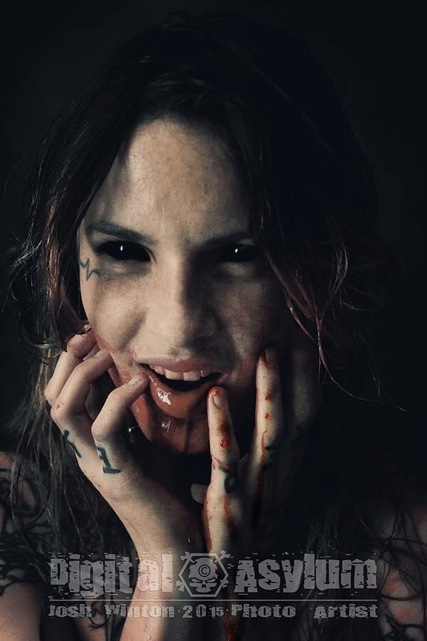 I Will Drink Your Blood Tattoos Photo by Model MelissaMafia