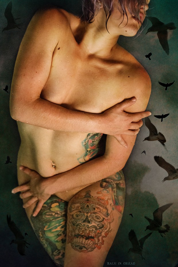 I just want to fly Artistic Nude Photo by Model Amanda Morales