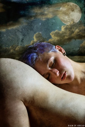 I lay me down to sleep Close Up Photo by Model Amanda Morales