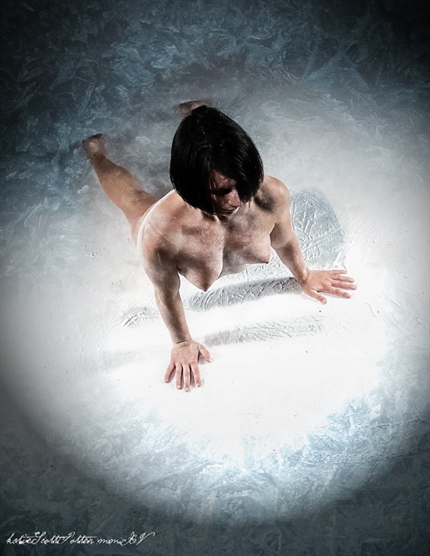 Ice Artistic Nude Photo by Photographer Katie Potter