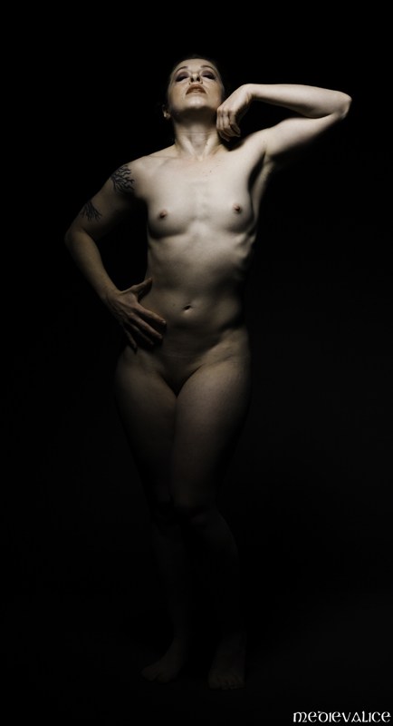 Image by: Medieval Ice Artistic Nude Photo by Model Alexandra Vincent