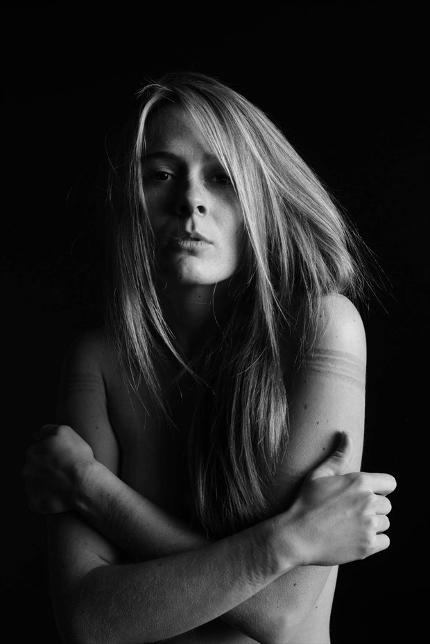 Implied Nude Emotional Photo by Model Alicia Dawn