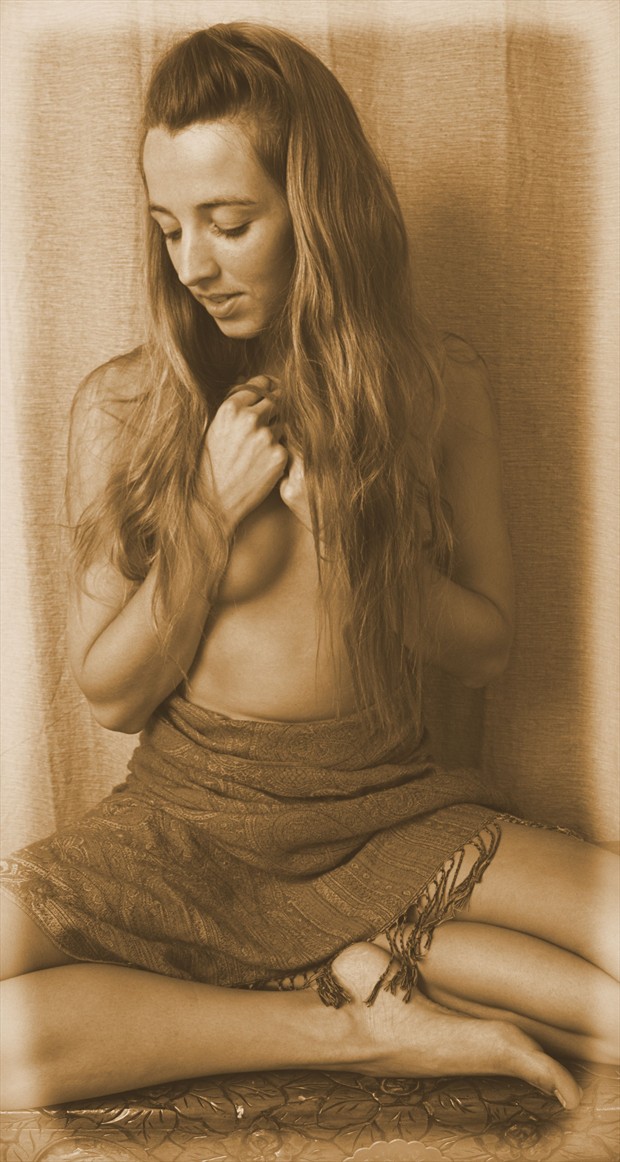 Implied Nude Photo by Model Fiori