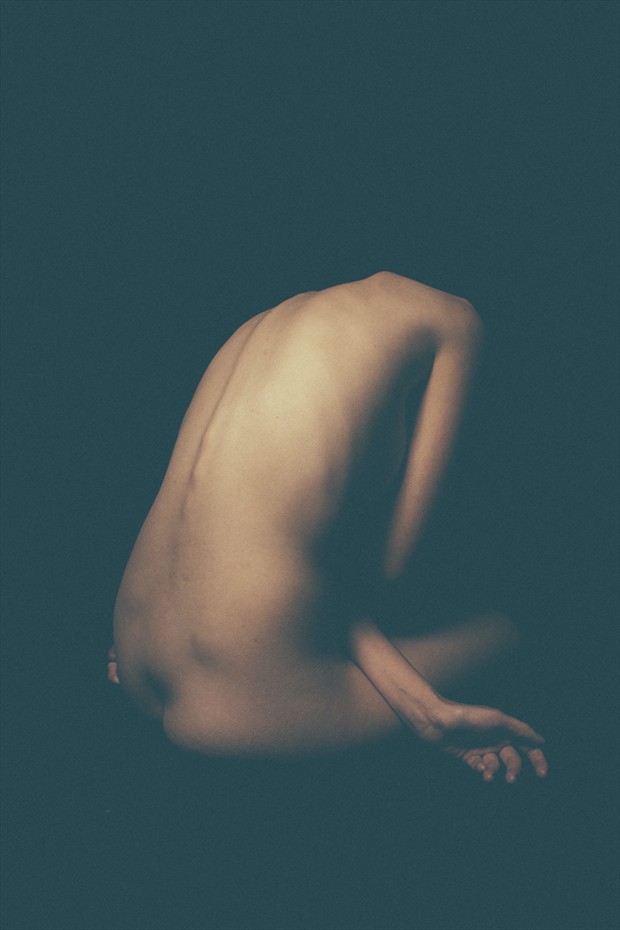 In The Comfort of Darkness Artistic Nude Photo by Photographer luisaguirre