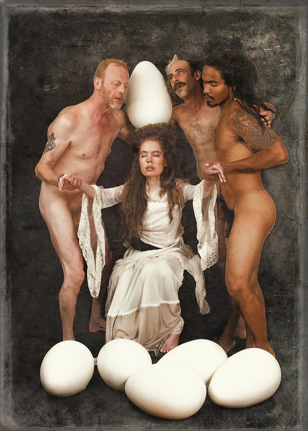 In Virgin Wake Is Risen Man Artistic Nude Photo by Model Jocelyn Woods