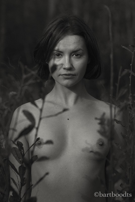 In nature, fragile and intense Artistic Nude Artwork by Photographer Bart Boodts