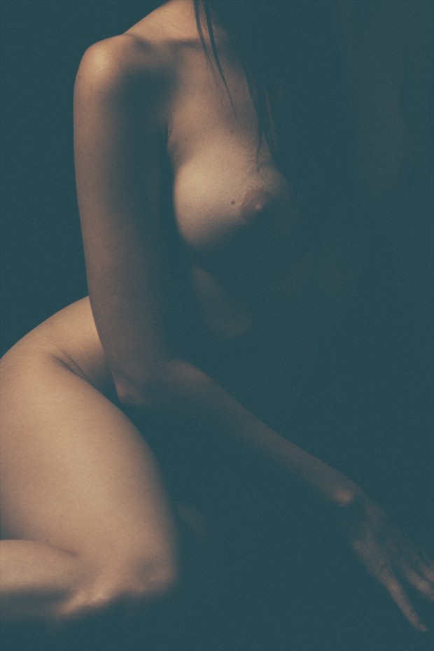 In the Comfort of Darkness Artistic Nude Photo by Photographer luisaguirre