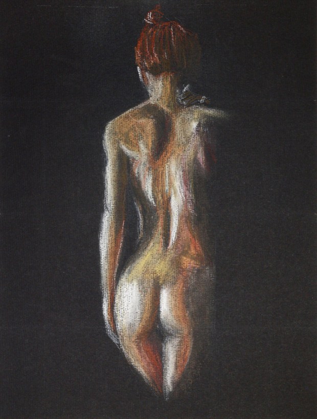 In the Dark Artistic Nude Artwork by Artist lavisart