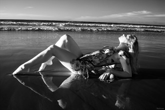 Infrared on the beach... Bikini Photo by Photographer 831 Infrared