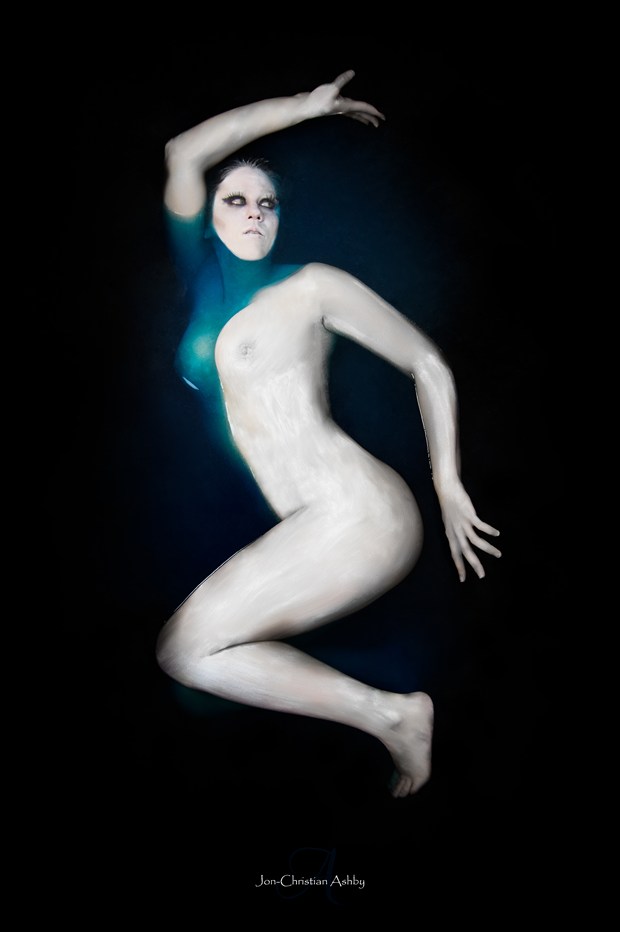 Into Darkness Artistic Nude Artwork by Photographer Jon Christian Ashby