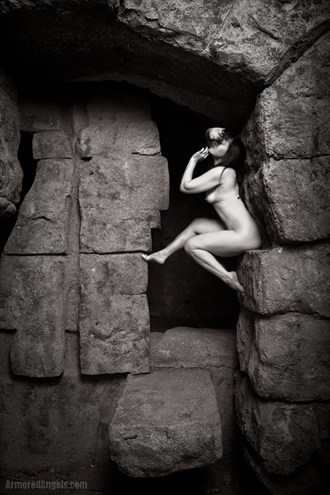 Into the Bear Cave Artistic Nude Photo by Model Miss Pixie