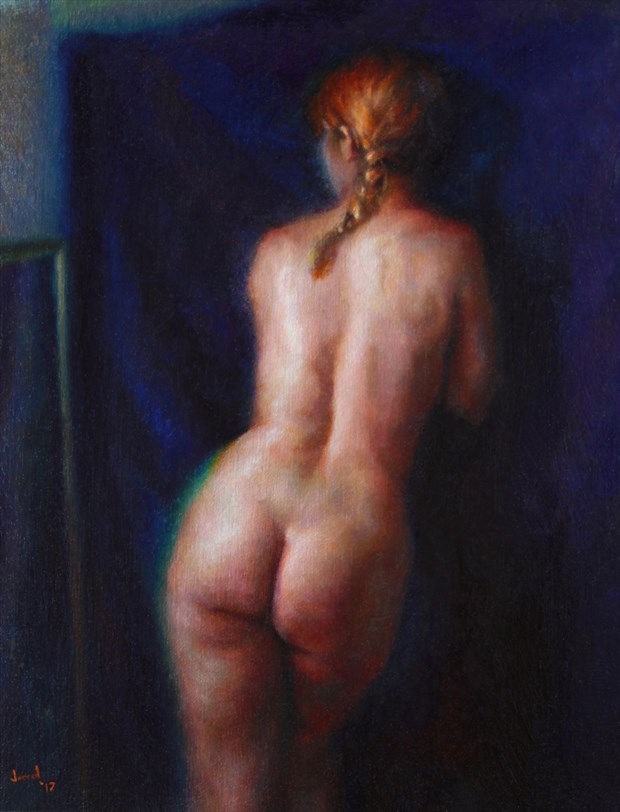 Ivy (Study) Artistic Nude Artwork by Artist JFisher86