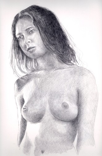 Jess Artistic Nude Artwork by Artist WayneA