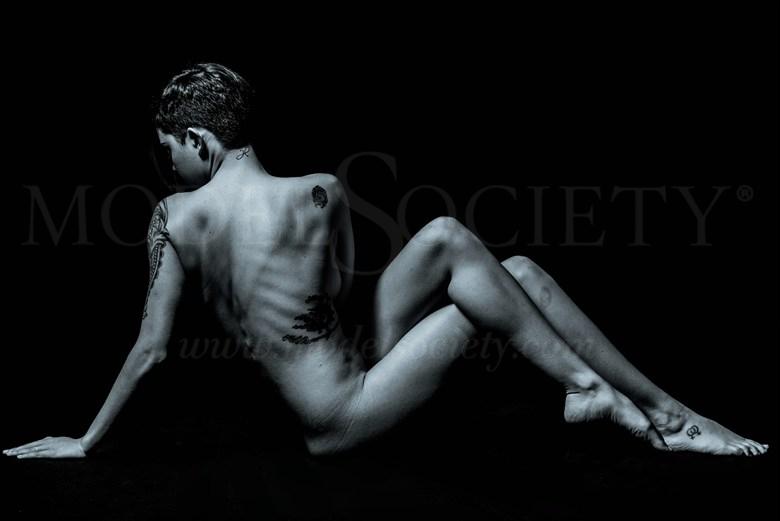 Jess Back Artistic Nude Photo by Photographer Freeman Long