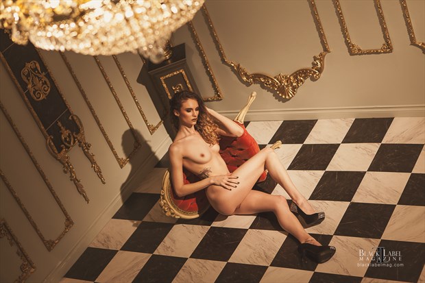 Juliette on the Trianon set Artistic Nude Photo by Photographer Black Label Boudoir