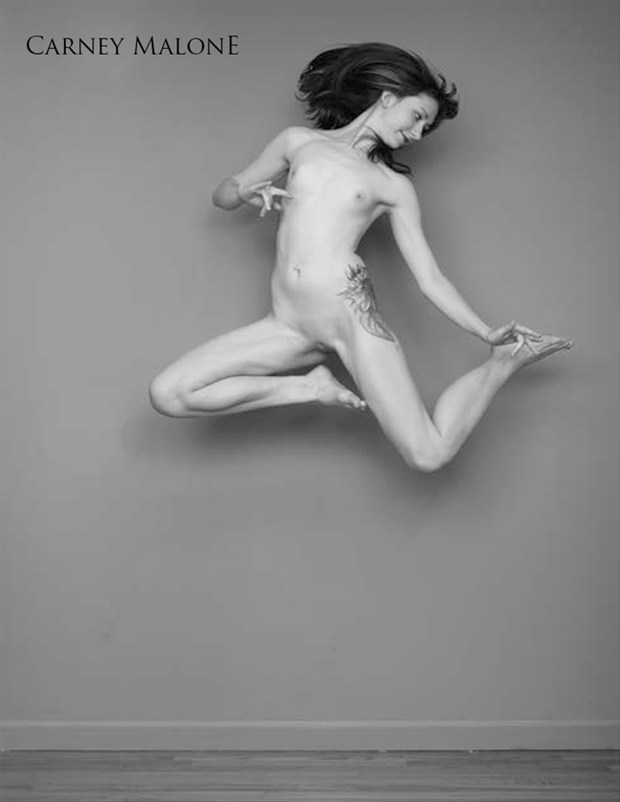 Jump! Artistic Nude Photo by Photographer Carney Malone