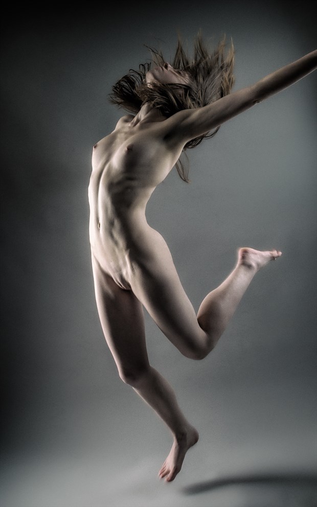 Jump for Joy! Artistic Nude Photo by Photographer rick jolson