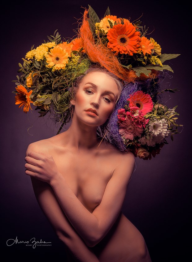 KC  Flower 2 Artistic Nude Artwork by Photographer MZArt