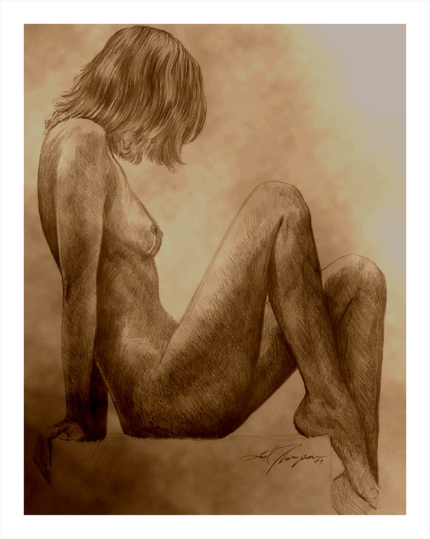 KRISTAL  Artistic Nude Artwork by Artist Joel Thompson