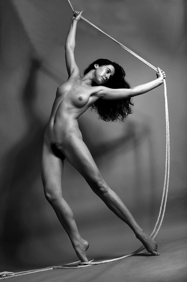 Kat T with ropes (2) Artistic Nude Photo by Photographer pblieden