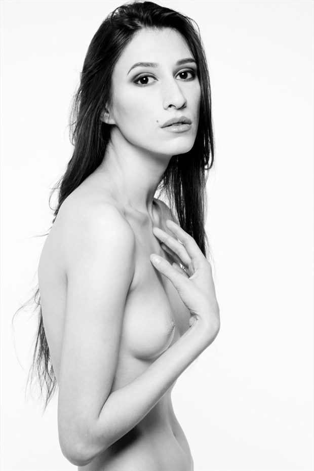Kate in studio. Artistic Nude Photo by Photographer Big V