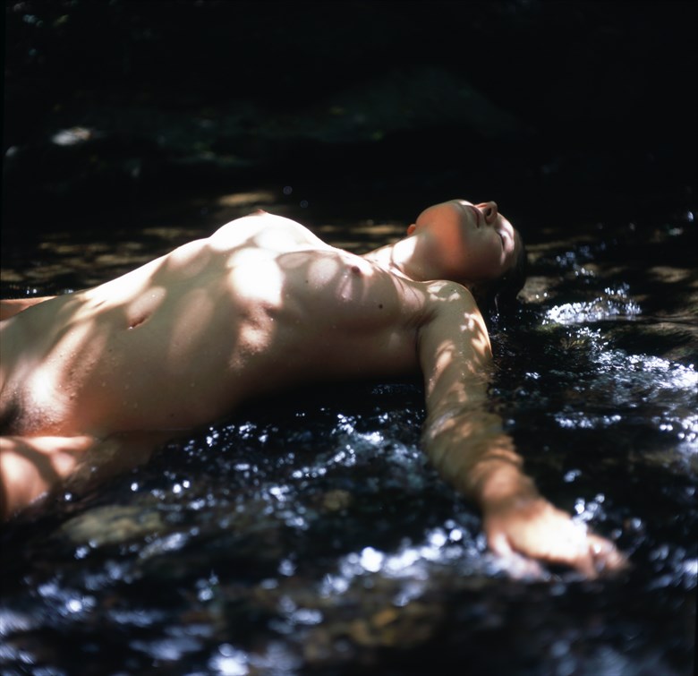 Katja in the Creek Artistic Nude Photo by Photographer mikaelr