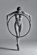 Katy and the Hoop Artistic Nude Photo by Photographer eroticiques